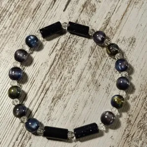 Браслет из опалита, авантюрина и кварца