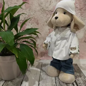 Мягкая игрушка собака Дружок