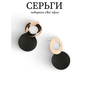 Серьги - гвоздики, авторская работа.