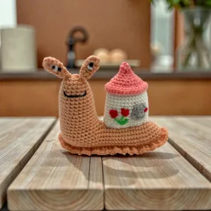 Вазаная игрушка Улитка