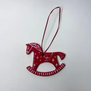 Елочная игрушка Лошадка