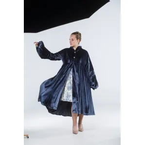 Ретро пальто Бархатные сумерки. Размер 44-48