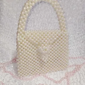 Сумка из бусин