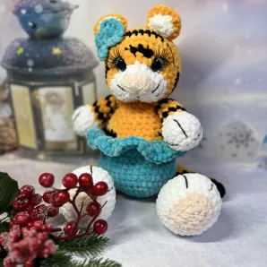 Игрушка ручной работы Тигруля