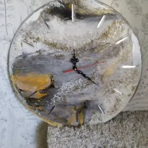Часы Каменная крошка D40