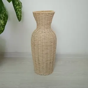 Ваза напольная плетёная