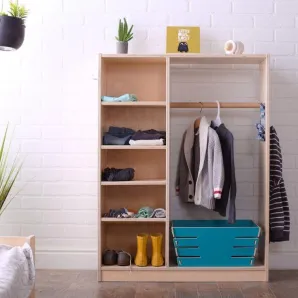 Шкаф гардероб Монтессори