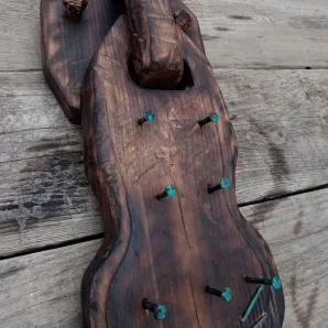 Ключница в форме замка молнии