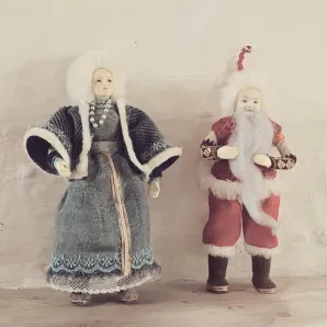 Дед мороз и снегурочка
