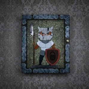 Ключница настенная "Стражник"