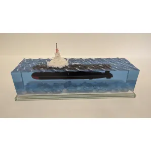 Проект 941 "Акула" с пуском МБР. Подводная лодка