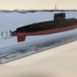 Дизельная подводная лодка "Варшавянка"