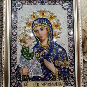 Икона Святая Богородица Иерусалимская