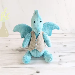 плюшевый дракончик ручная работа
