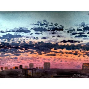 Картина "Урбанистический пейзаж"