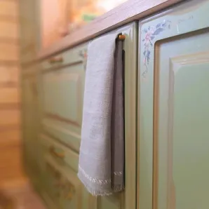 Кухонные полотенца из крапивы ручной работы 2 шт.