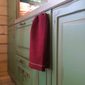Кухонные полотенца из крапивы ручной работы 2шт.