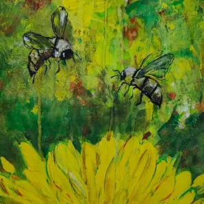 Картина "Пчелы".