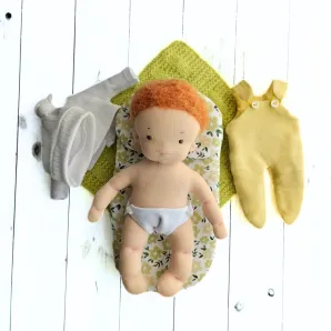 пупсик в колыбельке мальчик