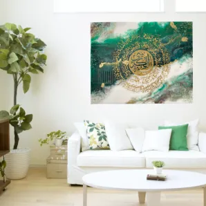 Картина-Шамаиль из эпоксидной смолы