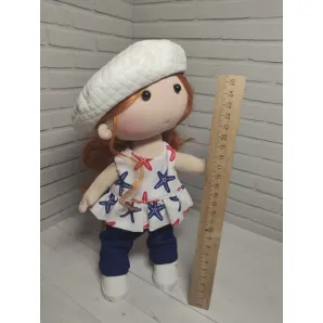 Текстильная интерьерная игровая кукла