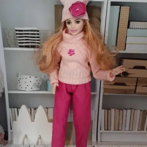 Одежда для кукол Барби пышечка.