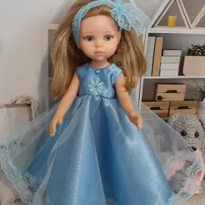 Платье для кукол Паола Рейна 32см.