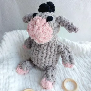 Плюшевый ослик Иа