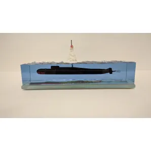 Модель подводной лодки 667БДРМ "Дельфин"