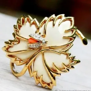 Коллекционная, редкая брошь PANETTA 1960-е