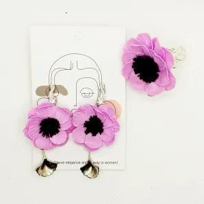 Серьги из полимерной глины