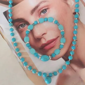 Комплект украшений "Бирюза"