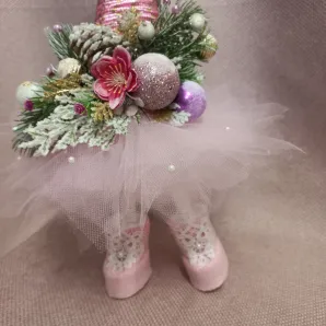 Елочка в розовом