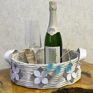 Поднос-корзина из эко-лозы