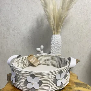 Поднос-корзина из эко-лозы