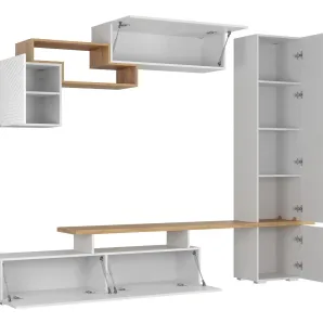 Стенка в гостиную SKYFREE HM-0001 цвет белый