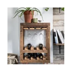 Винный столик, держатель для бутылки и бокалов