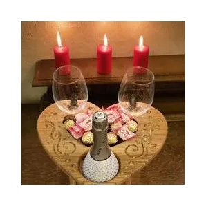 Винный столик, держатель для бутылки и бокалов