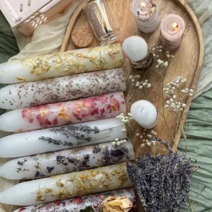 Свечи ручной работы, аромасвечи