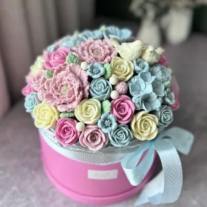 Букет из мыла