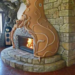 Камин, печь