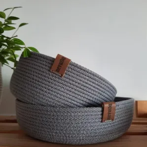 Корзина из джута