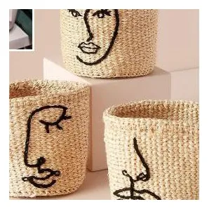 Корзина из джута