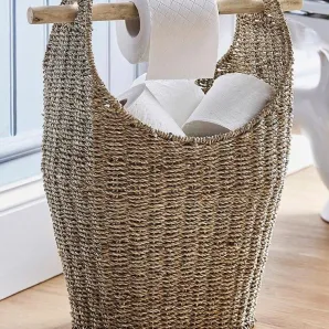 Корзина из джута