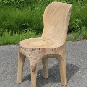 Стул из массива, деревянный