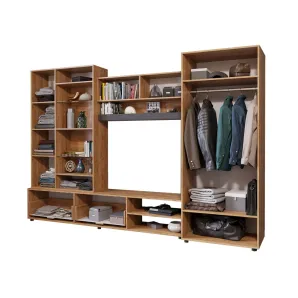 Мебель для гостиной стенка Сафари цвет белый