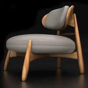 Стул из массива, деревянный