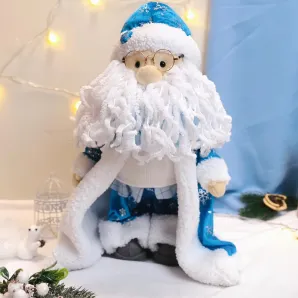 Текстильная игрушка Дед мороз новогодний декор