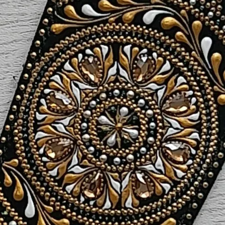 Карманный чехол для ключей "Гармония в золоте"