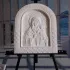 Картина из гипса "Богородица" 40*31